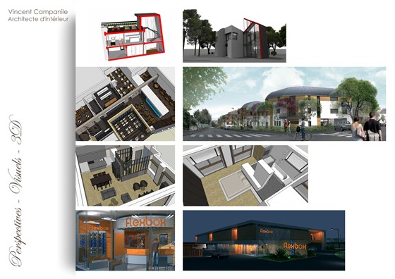 Mini Book: Etudes, 3D, Chantiers, Réalisations.